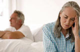 Couple trying to talk